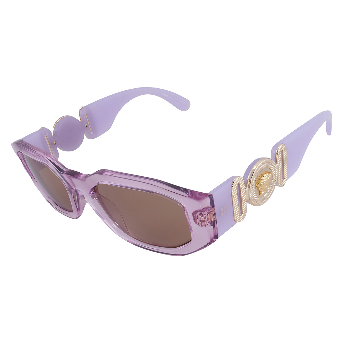 versace light brown geometric ladies sunglasses ve4361 552663 53 versace light brown geometric ladies sunglasses ve4361 552663 53