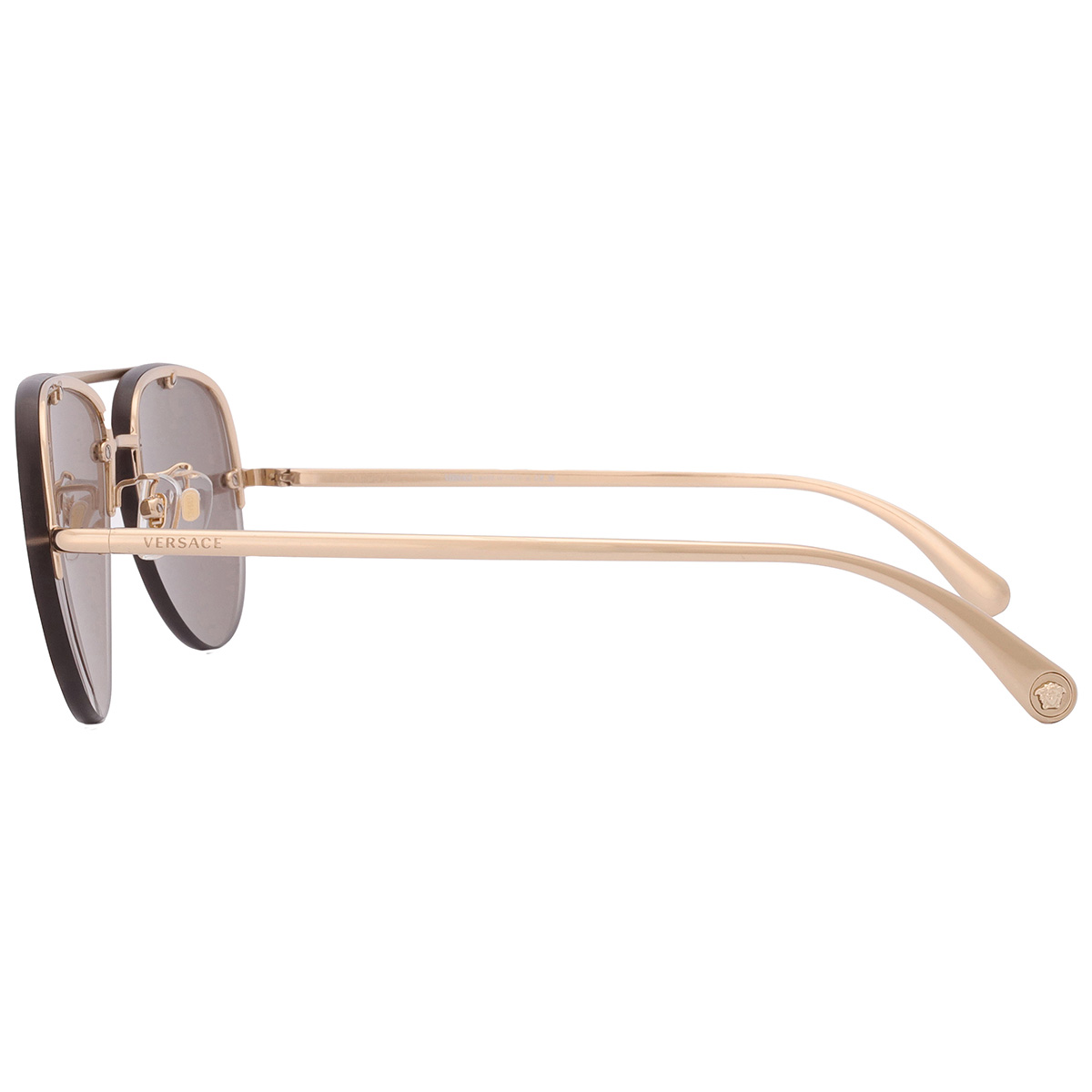 versace light grey silver mirror pilot ladies sunglasses ve2231 12526g 60 versace light grey silver mirror pilot ladies sunglasses ve2231 12526g 60
