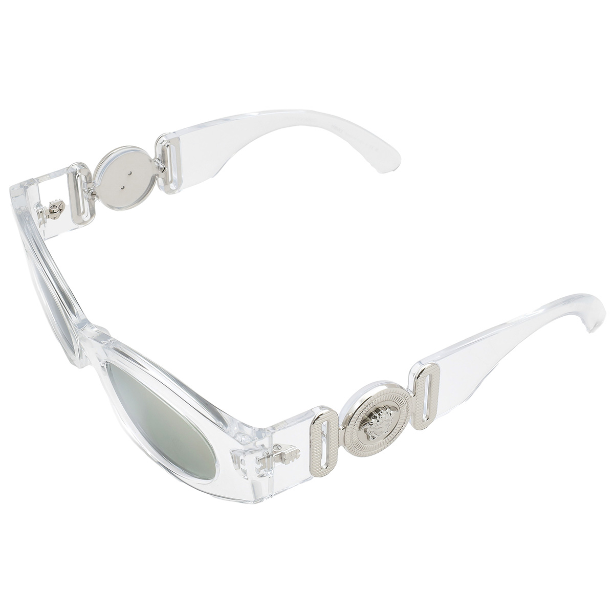 versace silver mirror oval ladies sunglasses ve4480u 148/30 51 versace silver mirror oval ladies sunglasses ve4480u 148/30 51