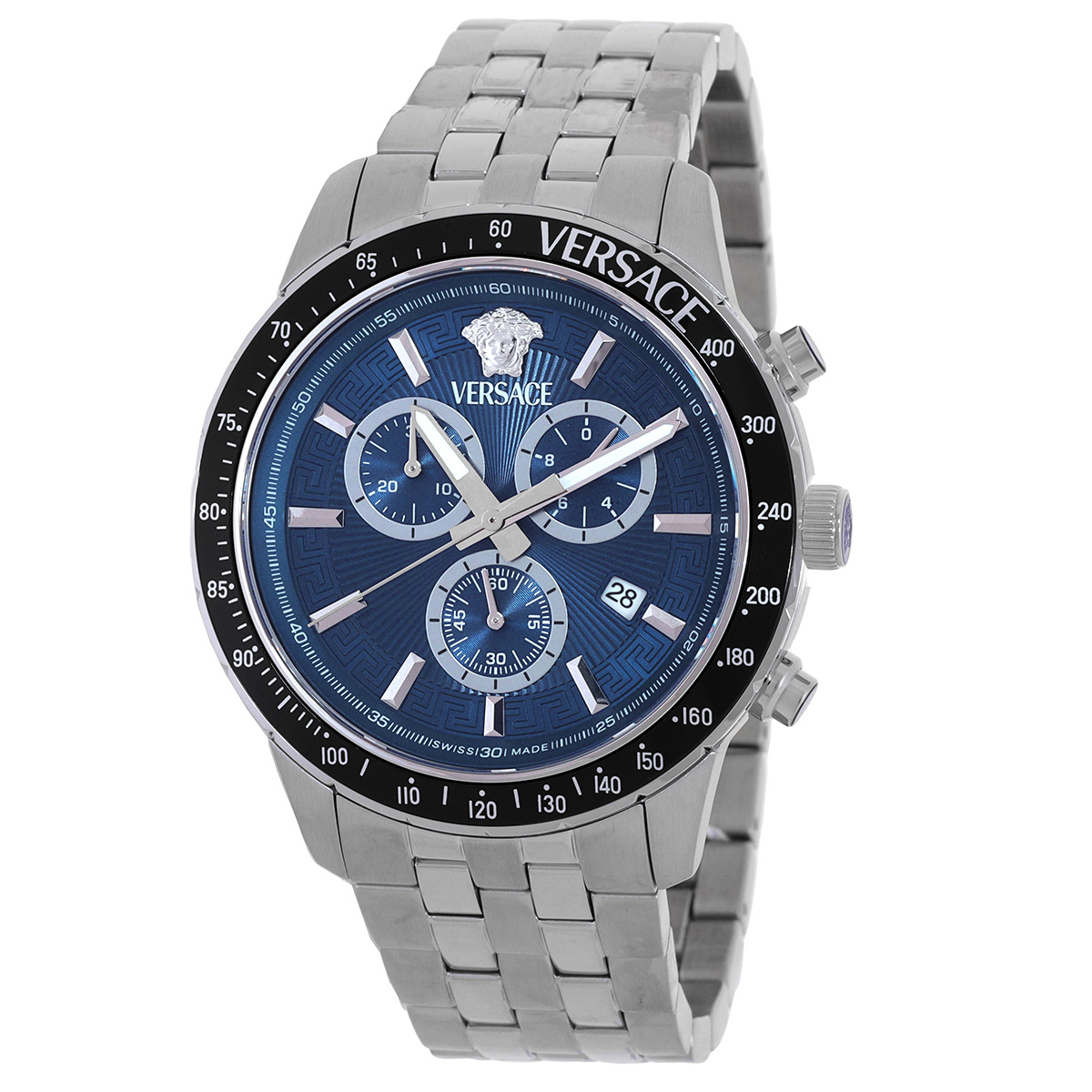 versace sport chrono quartz blue dial men's watch vezca0324 versace sport chrono quartz blue dial men's watch vezca0324