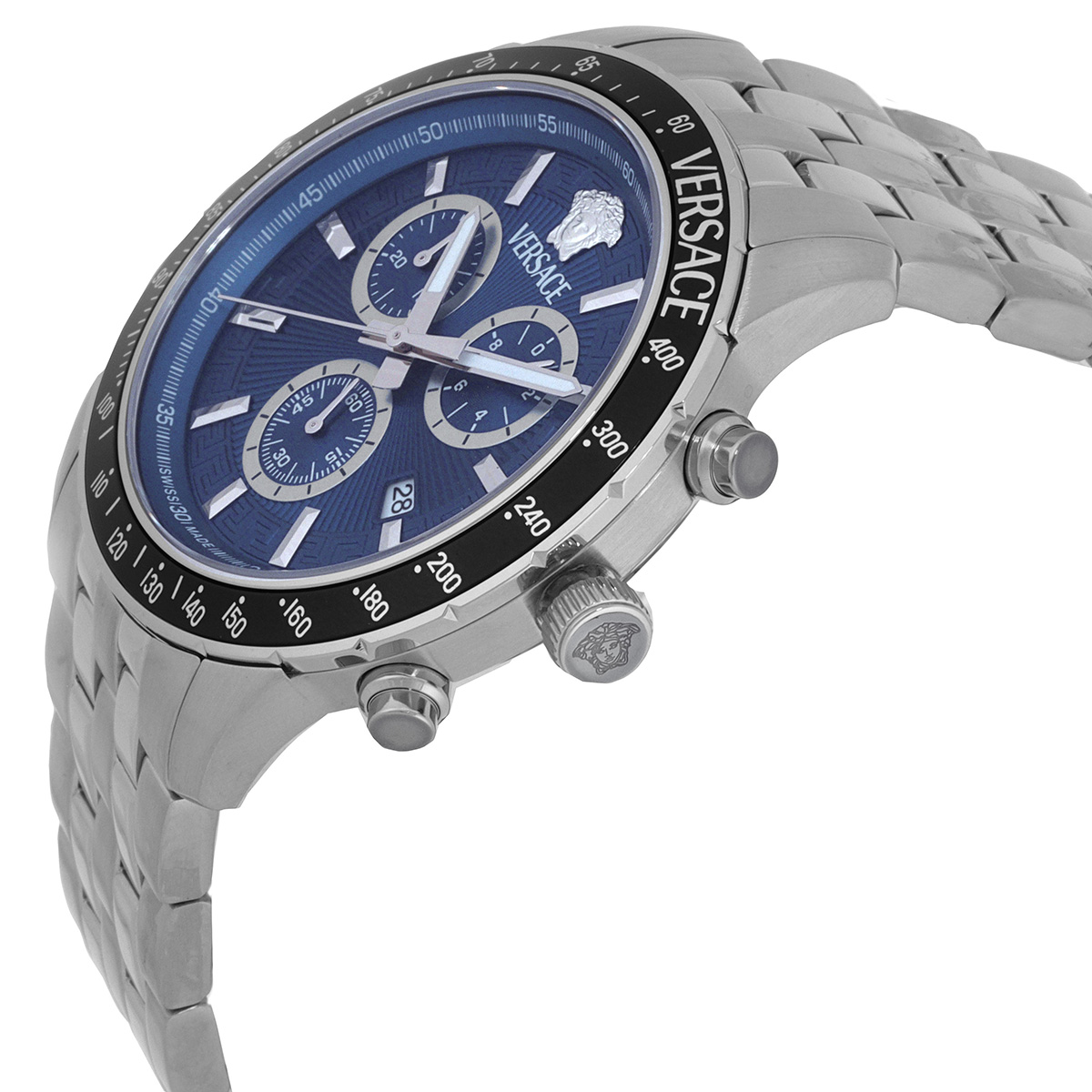 versace sport chrono quartz blue dial men's watch vezca0324 versace sport chrono quartz blue dial men's watch vezca0324