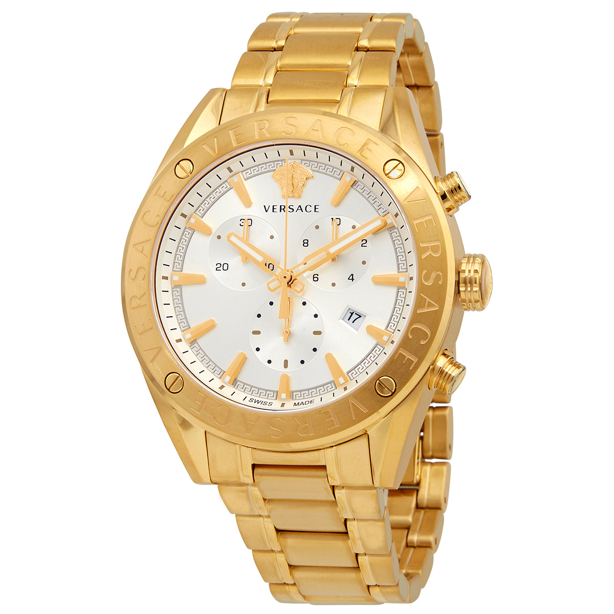 versace v chrono chronograph quartz white dial men's watch vehb00719 versace v chrono chronograph quartz white dial men's watch vehb00719