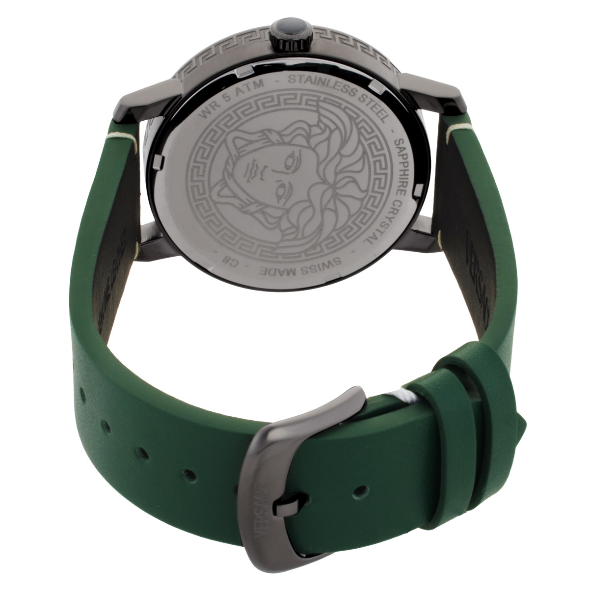 versace v helix quartz green dial men's watch ve9g00224 versace v helix quartz green dial men's watch ve9g00224