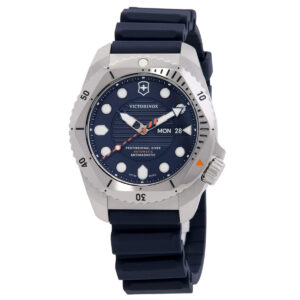 victorinox dive pro automatic blue dial men's watch 241995
