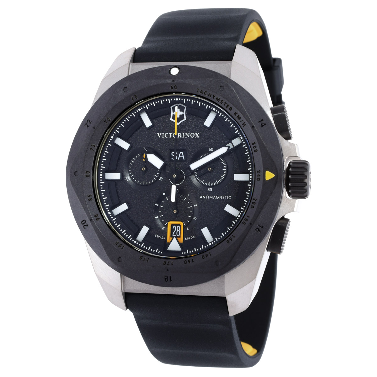 victorinox i.n.o.x. chronograph quartz black dial men's watch 242011 victorinox i.n.o.x. chronograph quartz black dial men's watch 242011