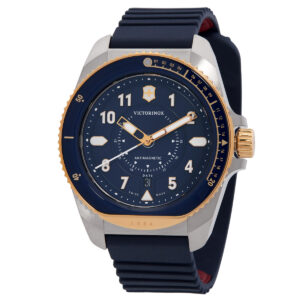 victorinox journey 1884 quartz blue dial men's watch 242013