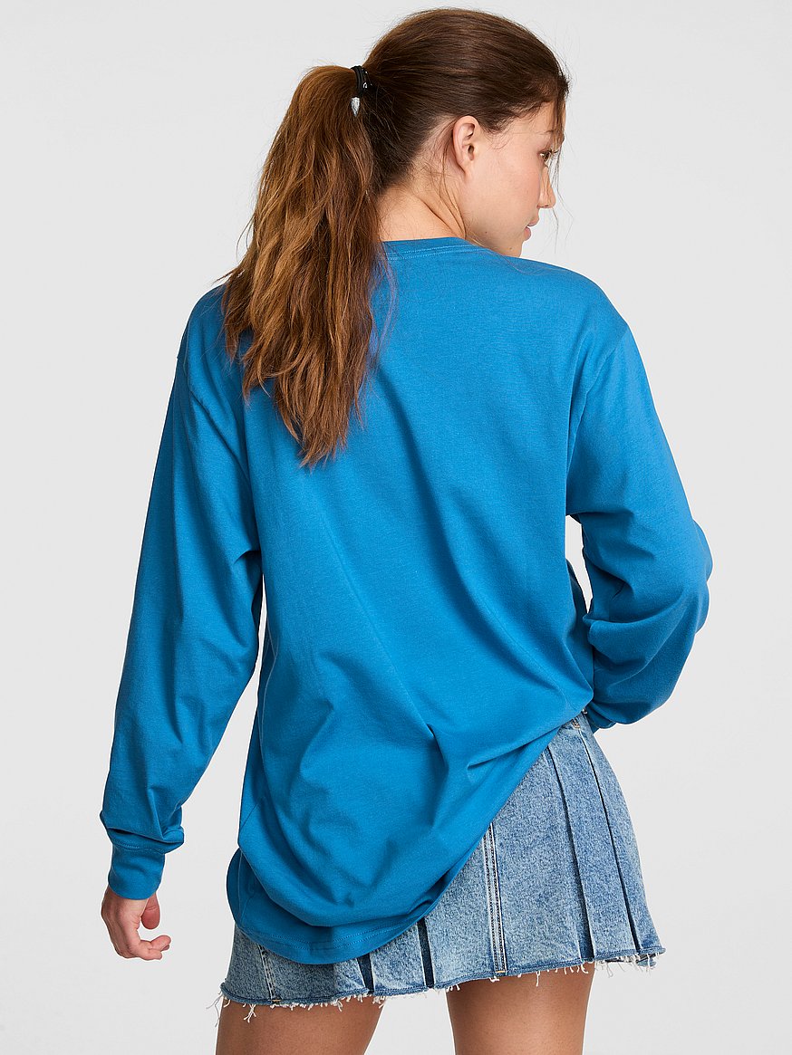 campus cotton™ long sleeve tee campus cotton™ long sleeve tee