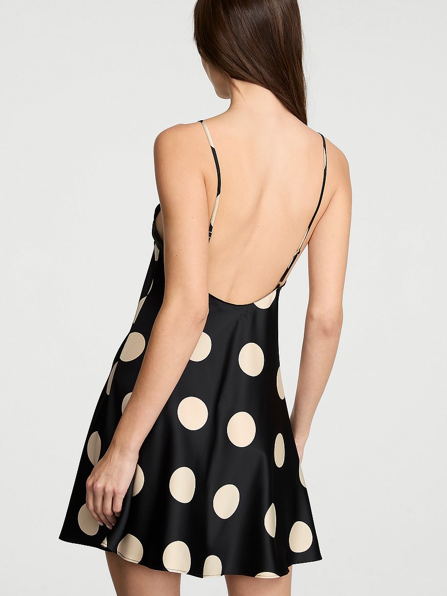 signature satin mini slip signature satin mini slip