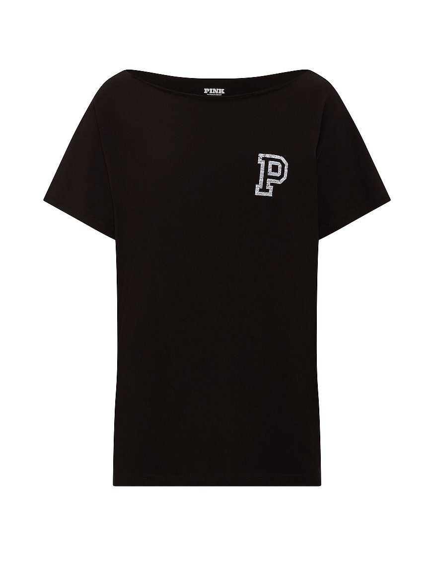 campus cotton™ off the shoulder tee campus cotton™ off the shoulder tee