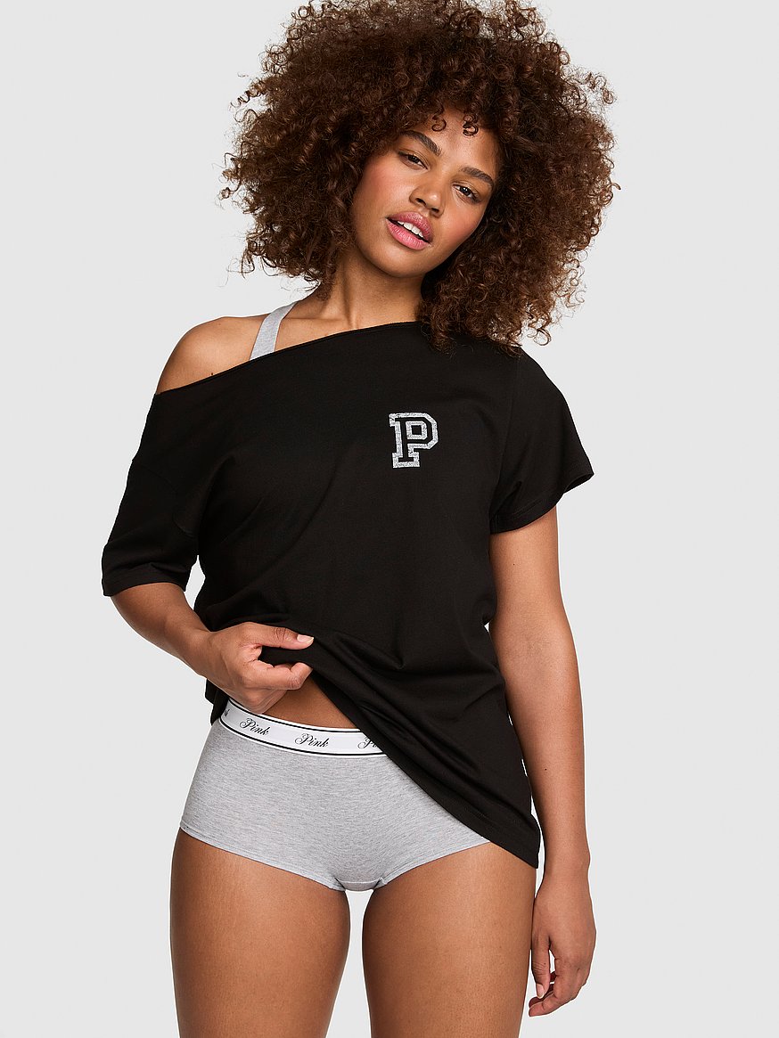 campus cotton™ off the shoulder tee campus cotton™ off the shoulder tee