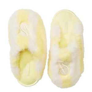 luxe plush closed toe slippers
