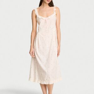cotton dream midi nightgown