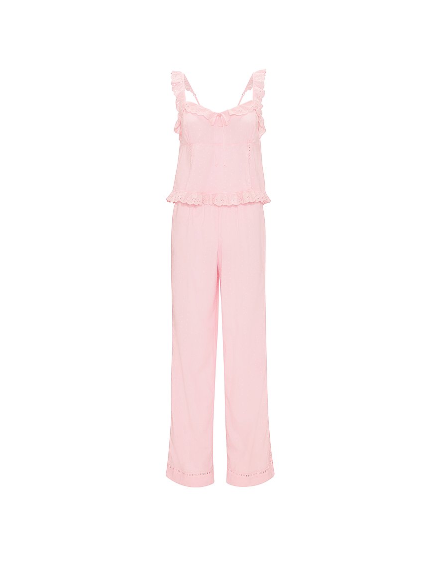 cotton dream tank long pajama set cotton dream tank long pajama set