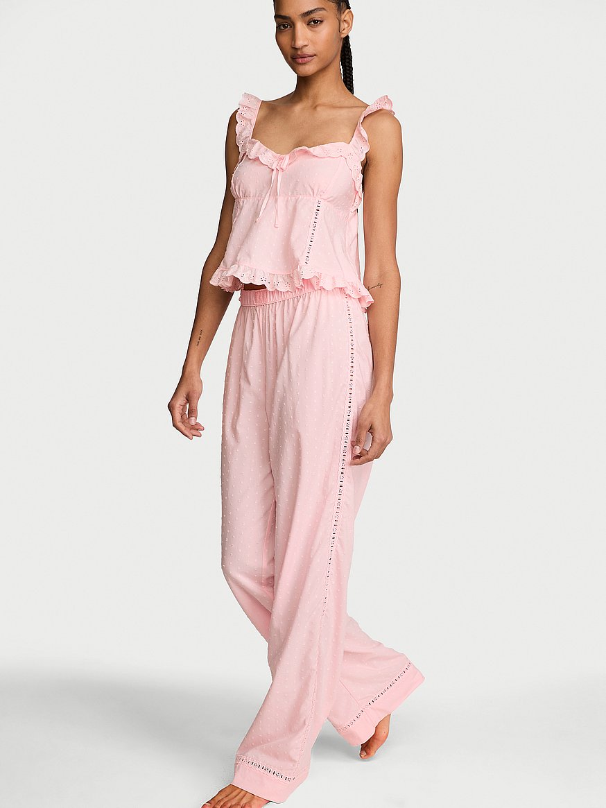 cotton dream tank long pajama set cotton dream tank long pajama set