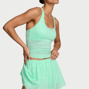 vsx elevate™ logo lace pleated skirt