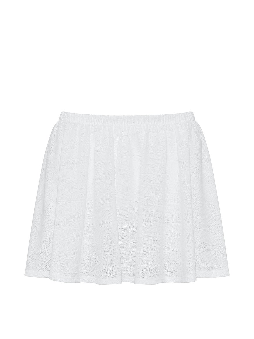 vsx elevate™ logo lace pleated skirt vsx elevate™ logo lace pleated skirt