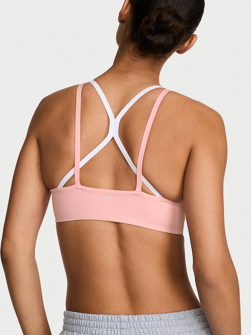 vsx elevate™ triangle plunge front close sports bra vsx elevate™ triangle plunge front close sports bra