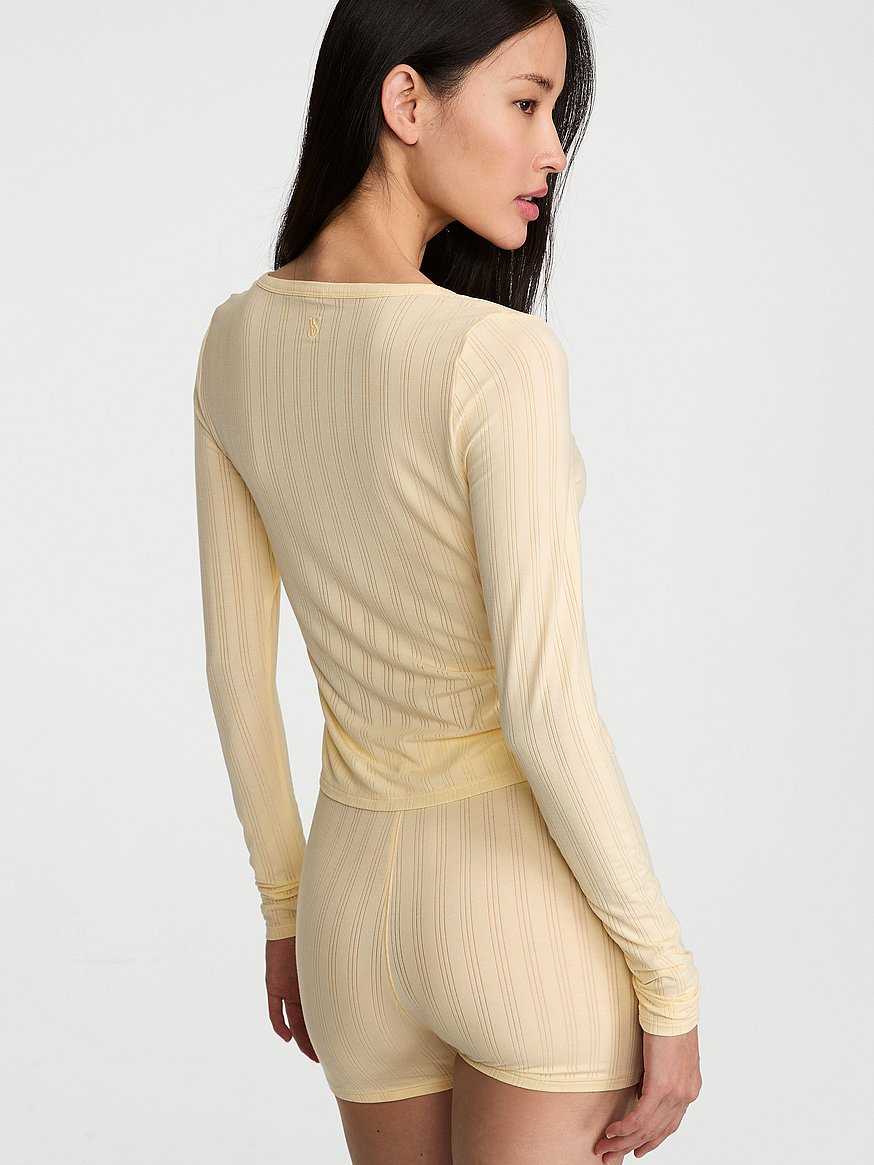 sosoft™ modal ultra fine long sleeve henley top sosoft™ modal ultra fine long sleeve henley top