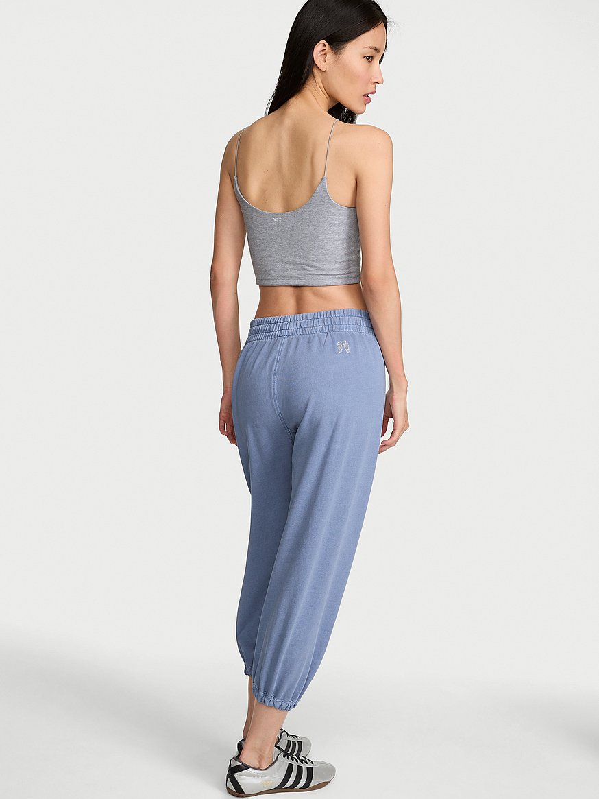 off duty terry crop jogger sweatpants off duty terry crop jogger sweatpants