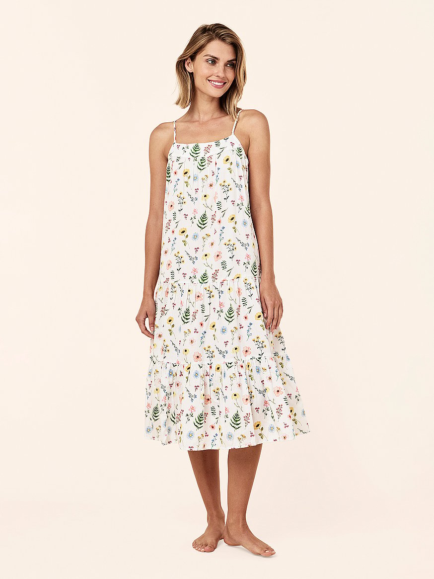 elodie strappy tiered nightie elodie strappy tiered nightie