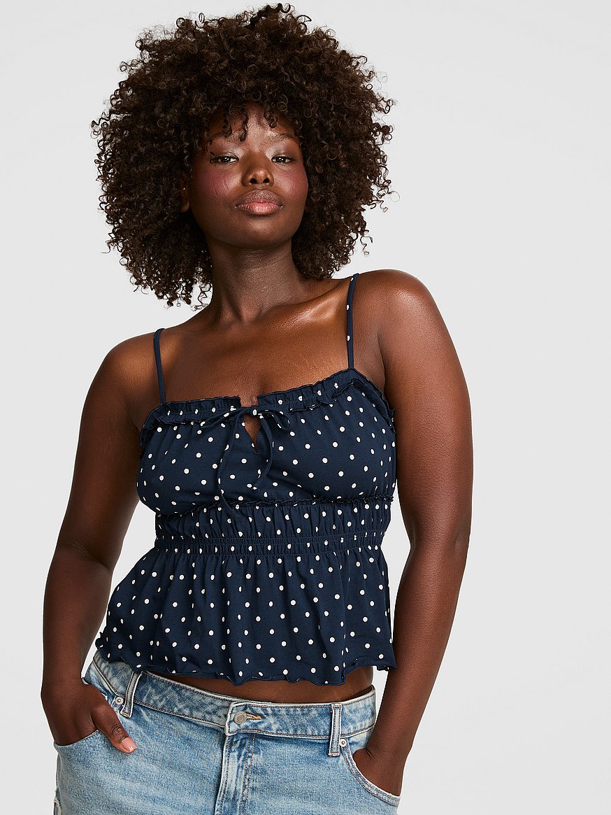 ruched ruffle cami ruched ruffle cami